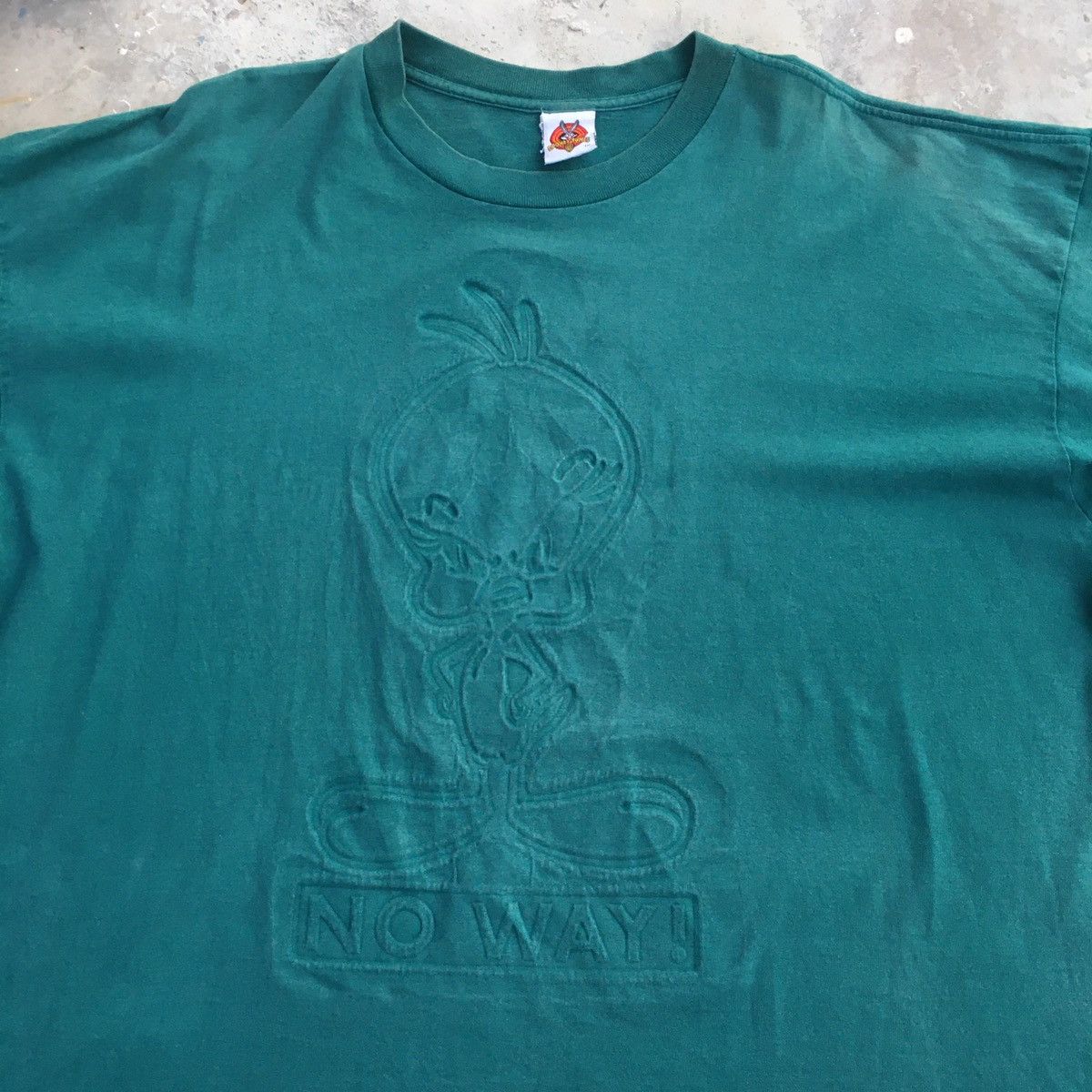 Cartoon Network × Vintage × Warner Bros Vintage 1997 Looney Tunes Studded Single Stitch Size US XXL / EU 58 / 5 - 7 Thumbnail