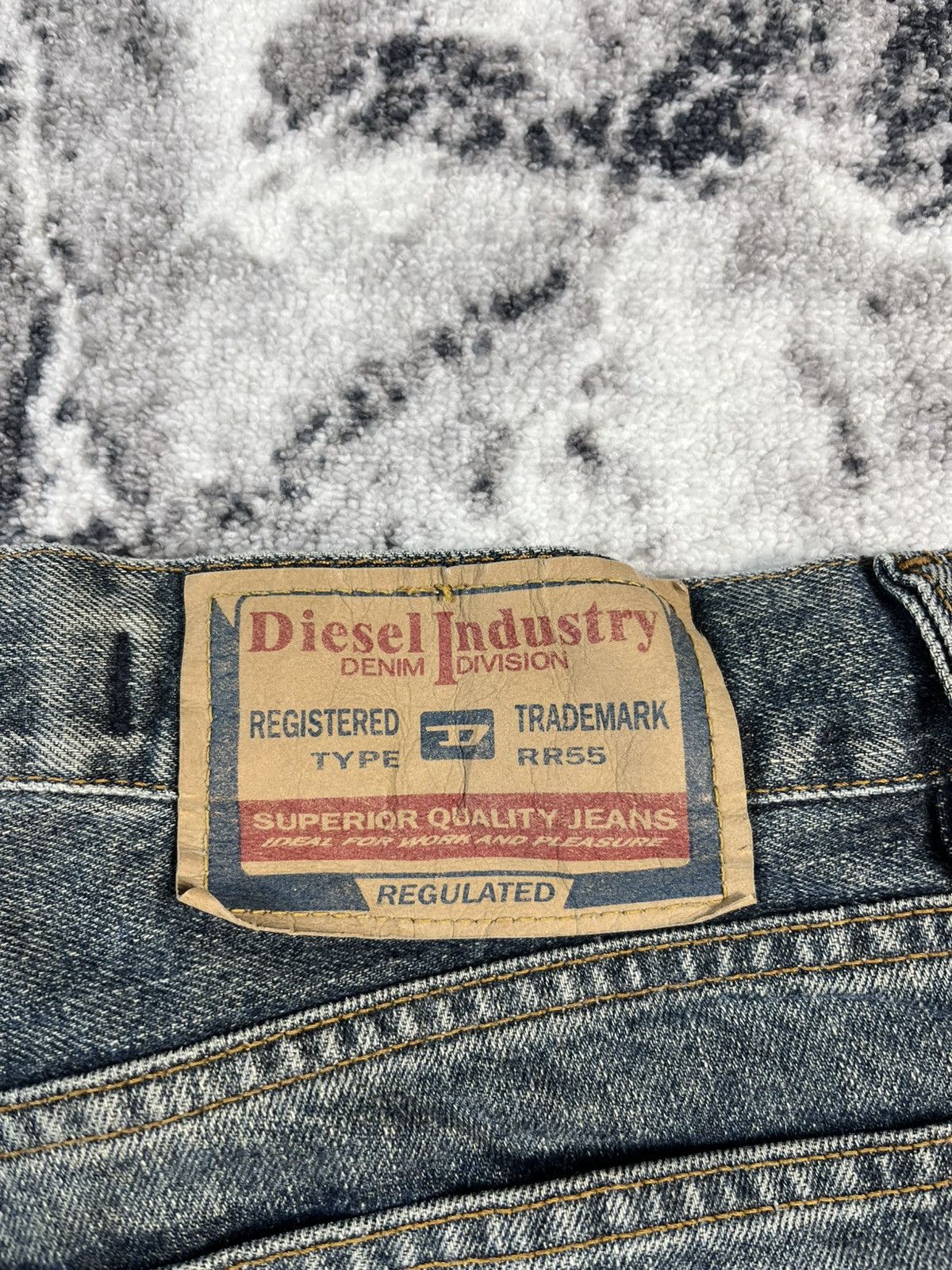 Diesel Diesel Industry straight fit blue denim jeans made in Italy. Size US 32 / EU 48 - 17 Thumbnail
