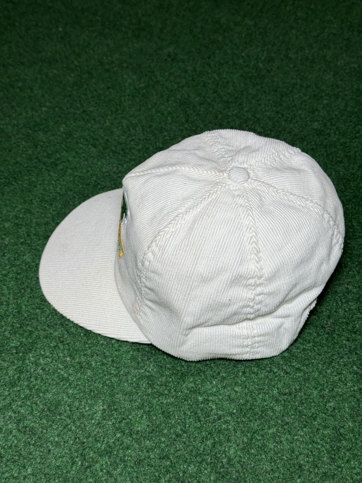 Vintage Vintage 80s Slippery Rock Univeristy Corduroy College Hat Size ONE SIZE - 3 Thumbnail