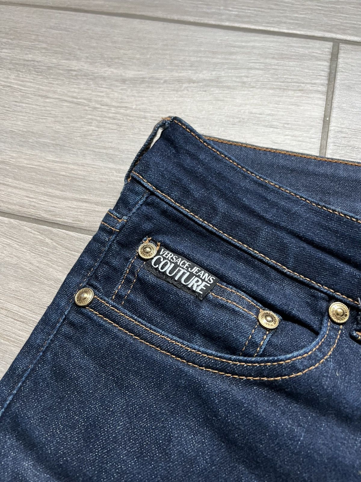 Jean Classic Dark Blue Versace Jeans Couture Pants 32 Size Size US 32 / EU 48 - 10 Thumbnail