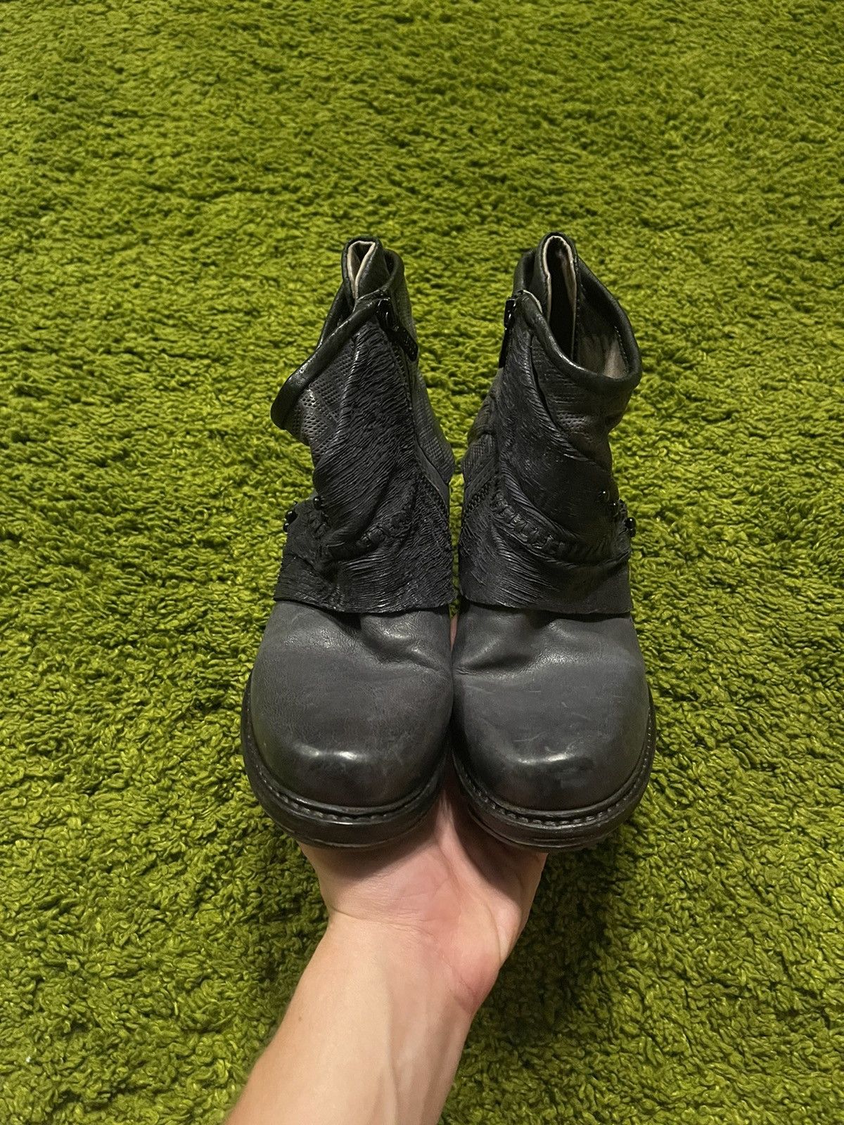 A.S.98 × Designer Airsteps A.S. 98 avant grade leather boots Size US 7 / IT 37 - 6 Thumbnail