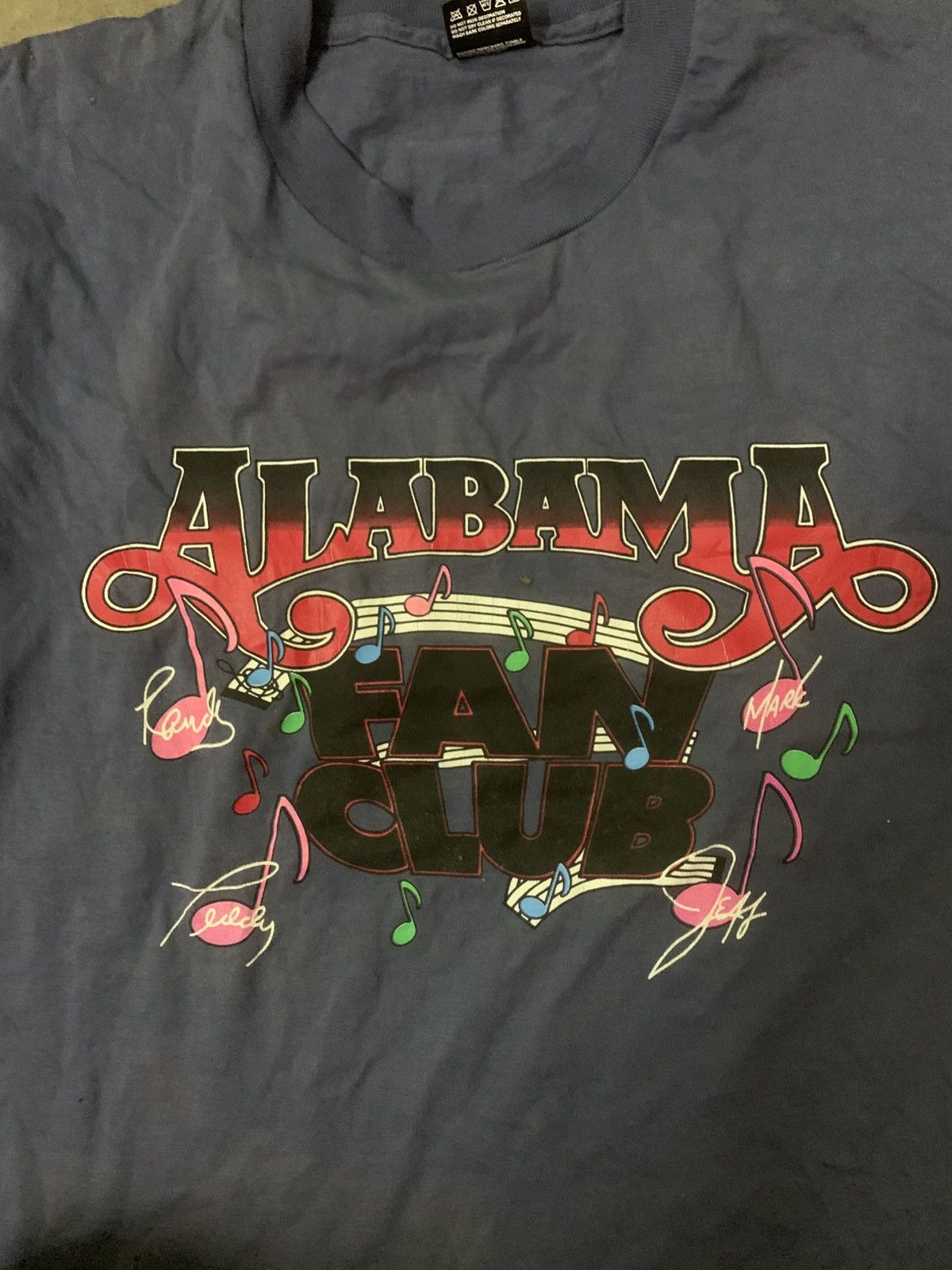 Band Tees Vintage 90’s Official Alabama Fan Club Tee Size US XL / EU 56 / 4 - 3 Thumbnail