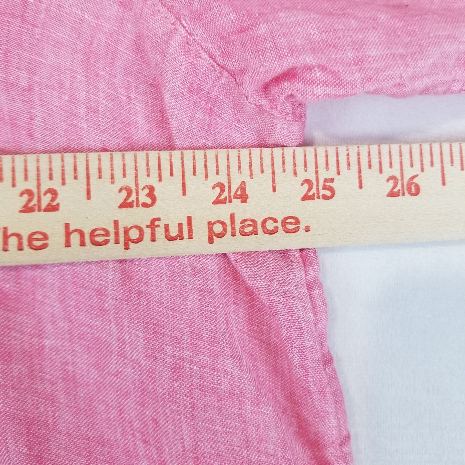 Other Sigrid Olsen Top Women’s 1X Pink 100% Linen Tunic Size XL / US 12-14 / IT 48-50 - 10 Thumbnail