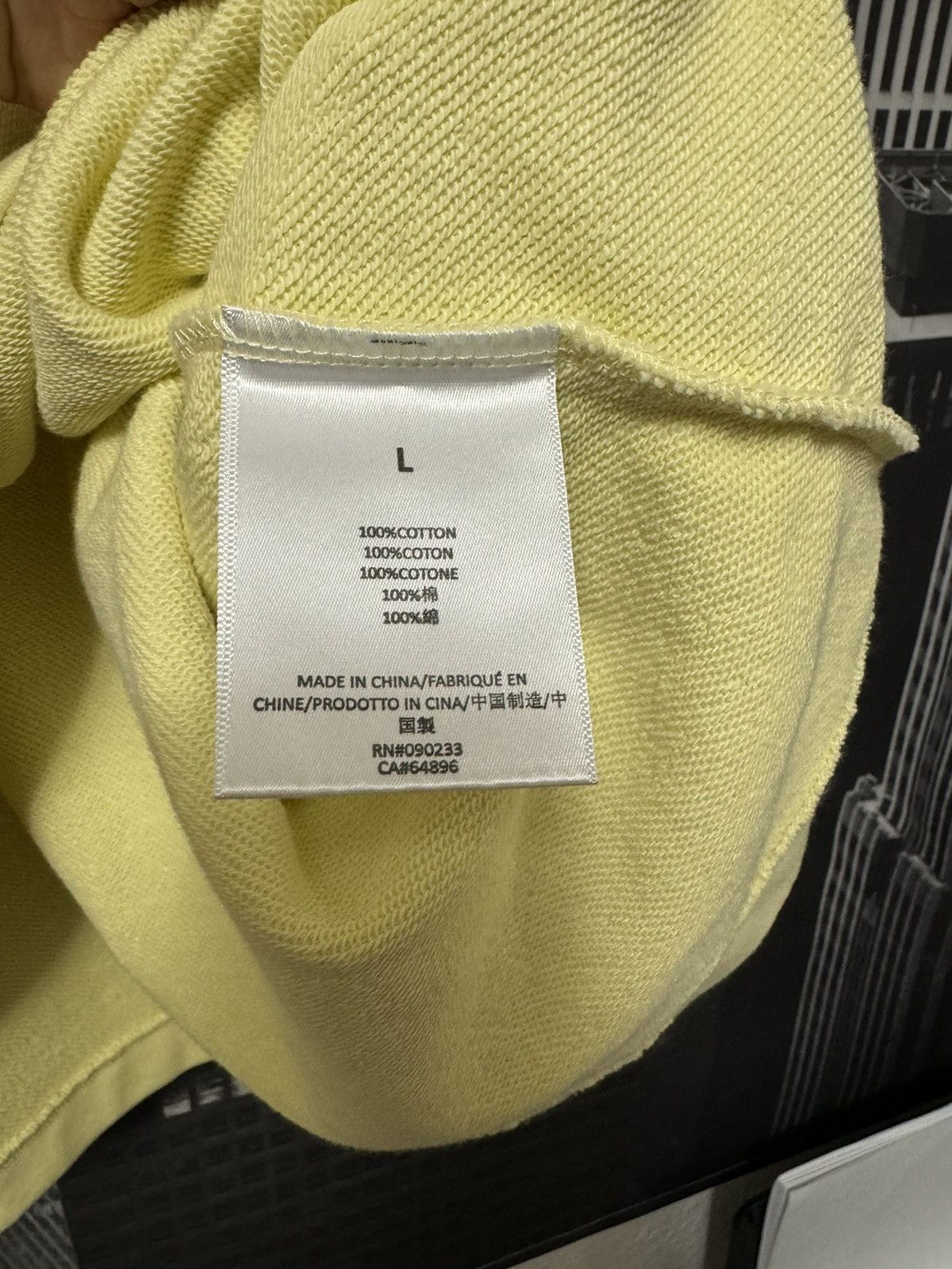 Fear of God Fear of God Essentials 1977 Rugby L/S SZ Large Canary💥 Size US L / EU 52-54 / 3 - 7 Thumbnail