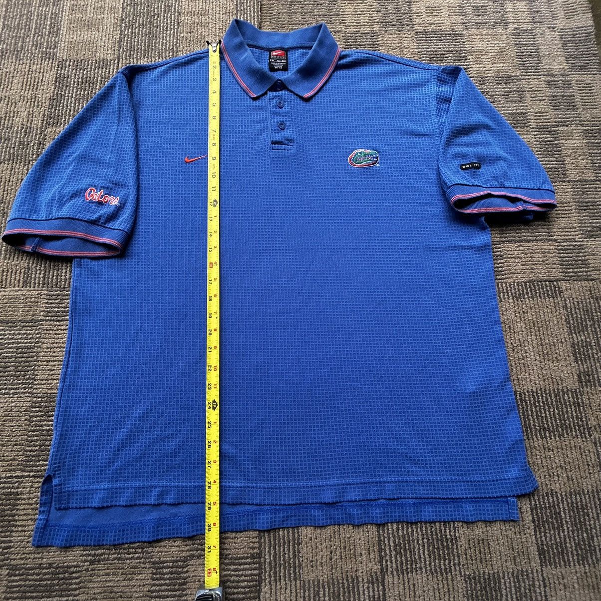 Nike Vtg University Of Florida Gators Nike Swoosh Polo Shirt Size US XL / EU 56 / 4 - 4 Thumbnail