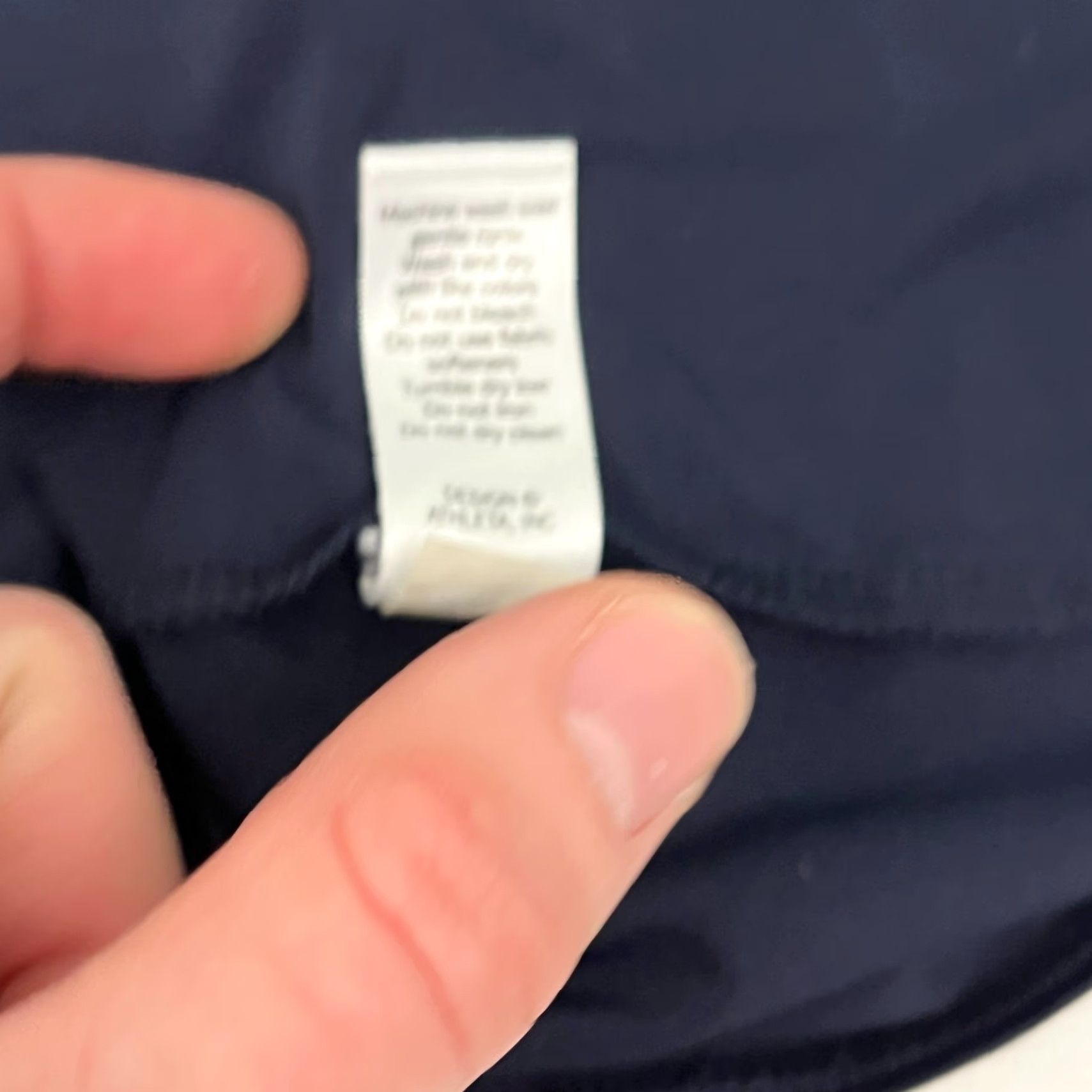 Athleta Athleta Tank Top Womens Small Navy Blue Active Fitness Workout Yoga Lightweight Sleeveless Racerback Athletic Shirt Womens Size S / US 4 / IT 40 - 7 Thumbnail