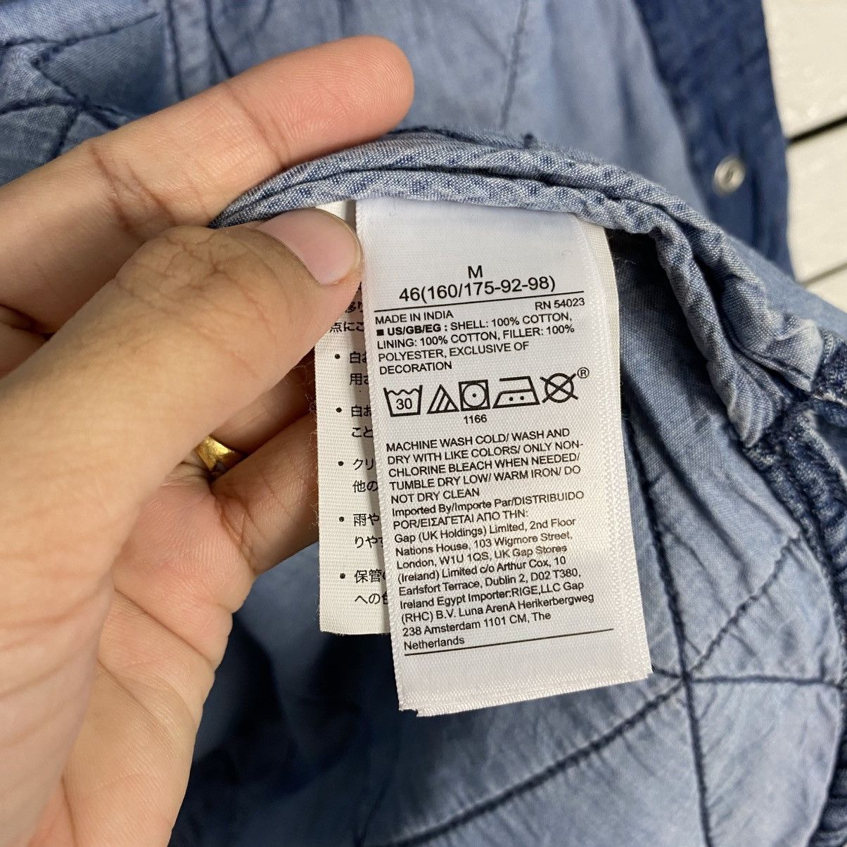 Japanese Brand Vintage Shirt Denim Jacket Gap Size US M / EU 48-50 / 2 - 19 Thumbnail