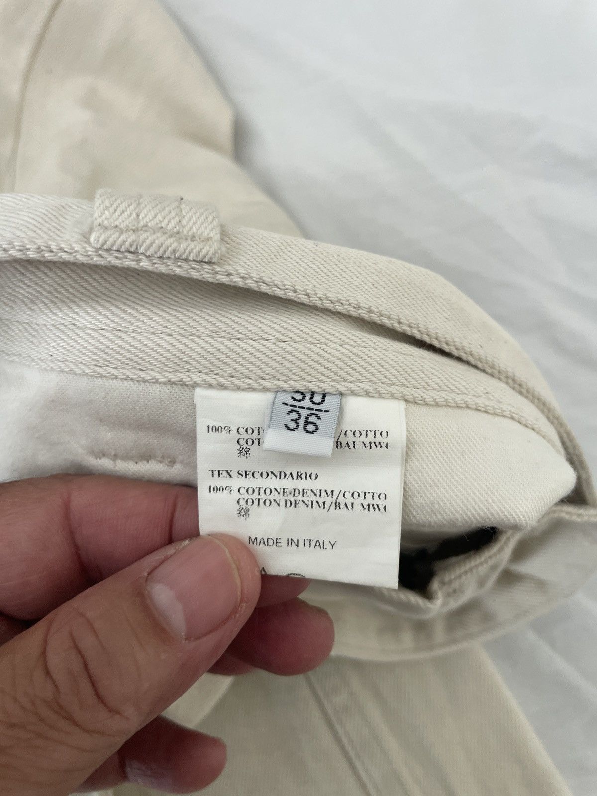 Costume National Cotton Distressed pants Size US 34 / EU 50 - 9 Thumbnail