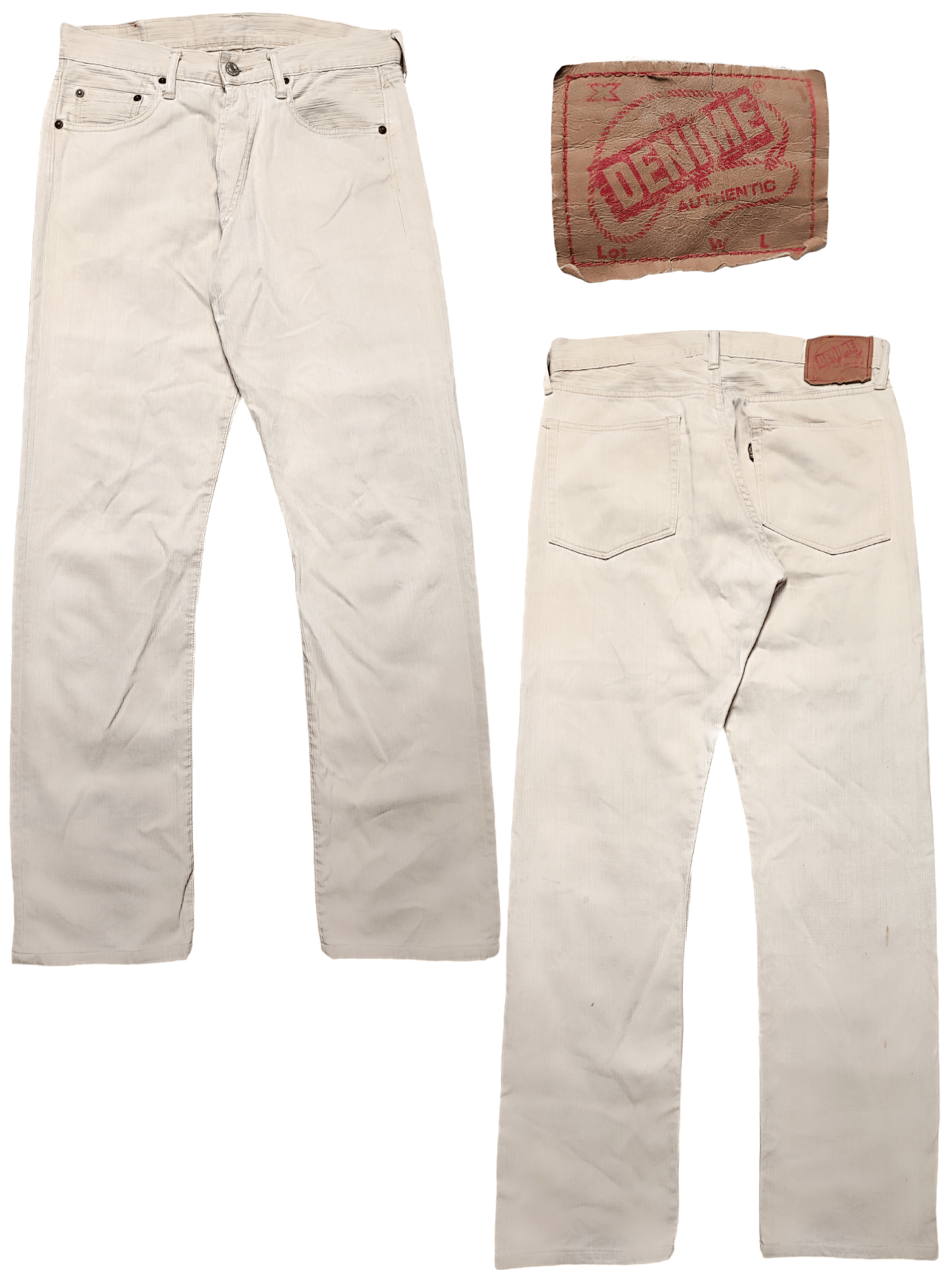 Denime × Japanese Brand Straight Cut Corduroy by Denime Japan Size US 29 - 1 Thumbnail