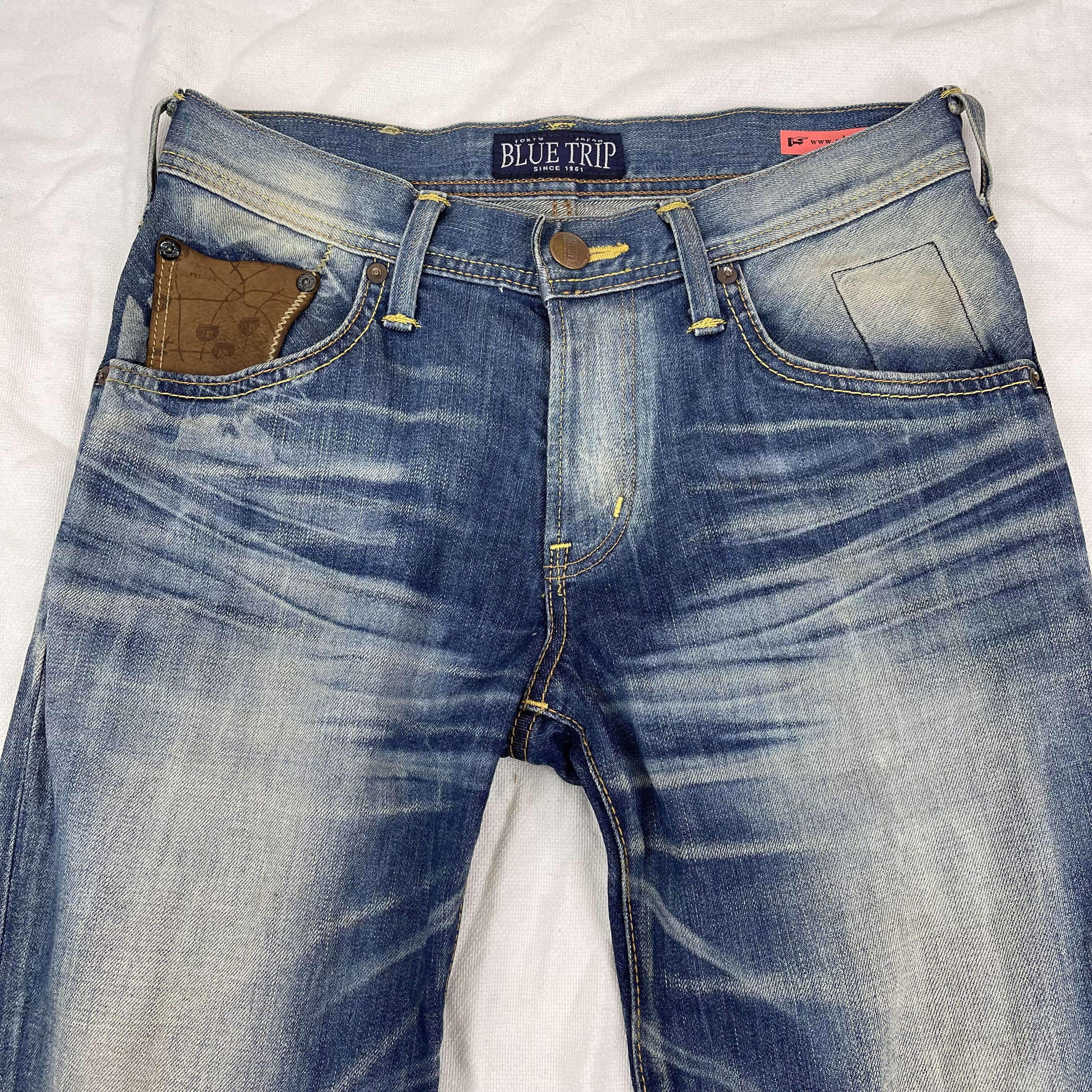 Edwin EDWIN BLUE TRIP Flare Denim Jeans #1288/AS Size US 28 / EU 44 - 2 Thumbnail
