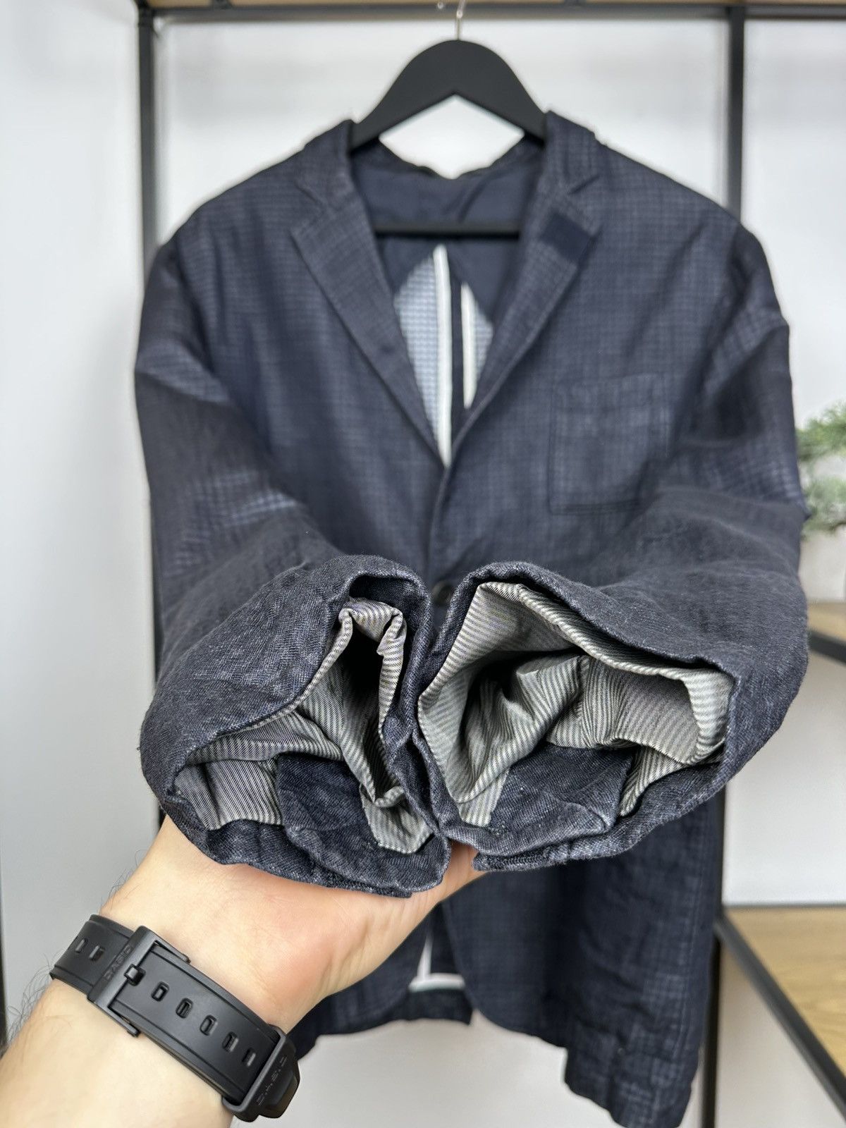 Grifoni Mauro Grifoni Blazer Cotton Men’s 52 Size Made in Italy Size 52R - 5 Thumbnail
