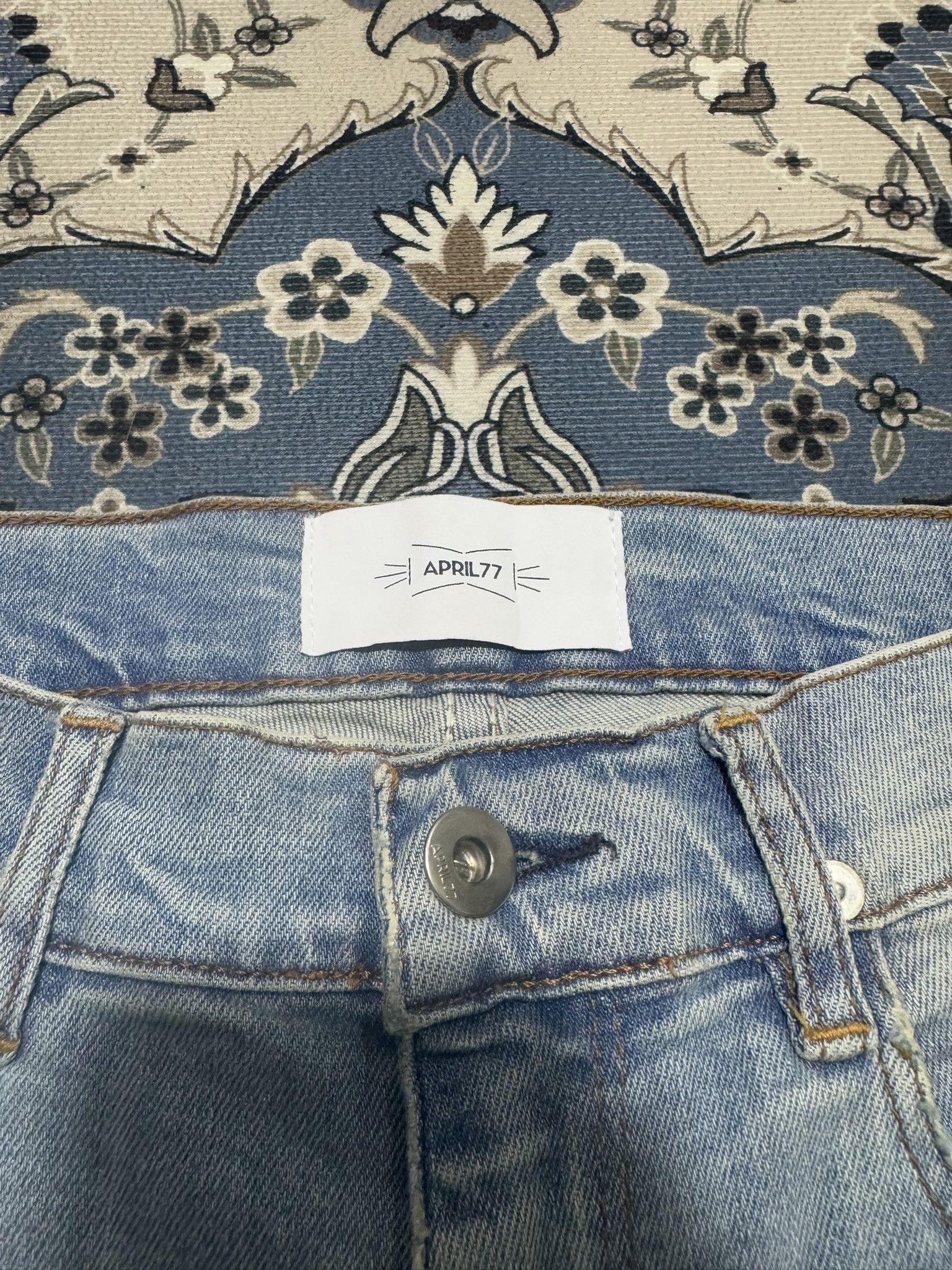April 77 × Japanese Brand April 77 Joey Ronnie Ashbury Skinny Jeans Size US 27 - 4 Thumbnail