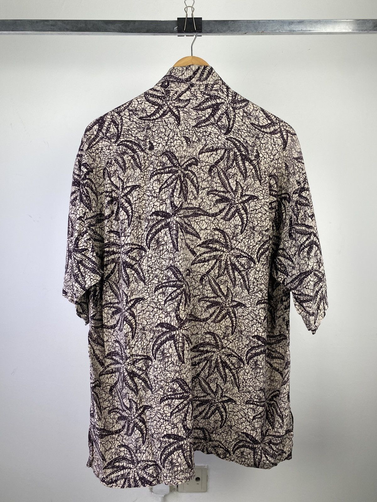 45rpm 45RPM Studio Japan Abstract Print Rayon Shirt Made in Japan Size US XL / EU 56 / 4 - 2 Thumbnail