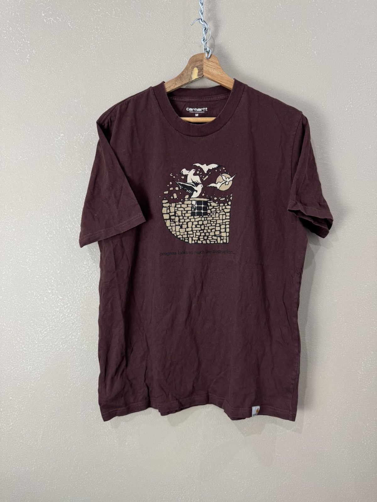 Carhartt Vintage Carhartt T Shirt Tee Mens y2k Size US M / EU 48-50 / 2 - 1 Thumbnail