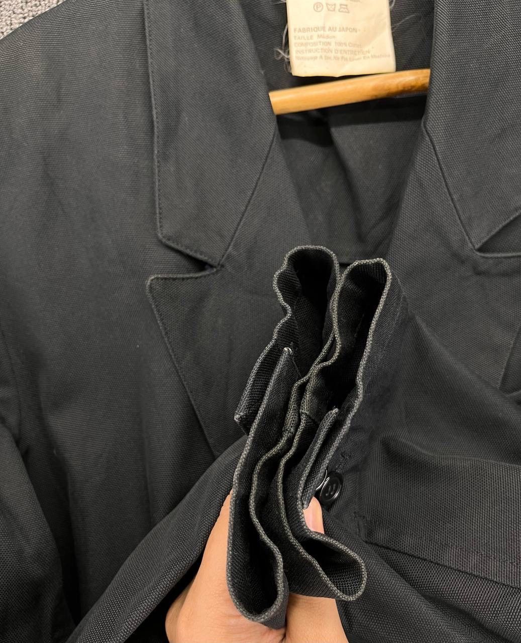 Yohji Yamamoto Vintage 90s Yohji Yamamoto Rare Double Breasted Coat Jacket Size US M / EU 48-50 / 2 - 10 Thumbnail