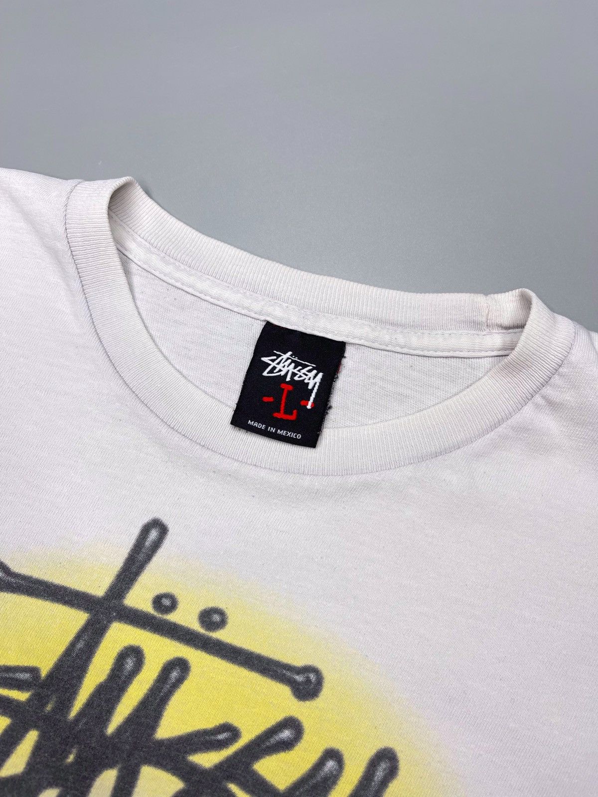 Stussy × Vintage Vintage Stussy Car Old Skool Flavor Tee Size US L / EU 52-54 / 3 - 3 Thumbnail
