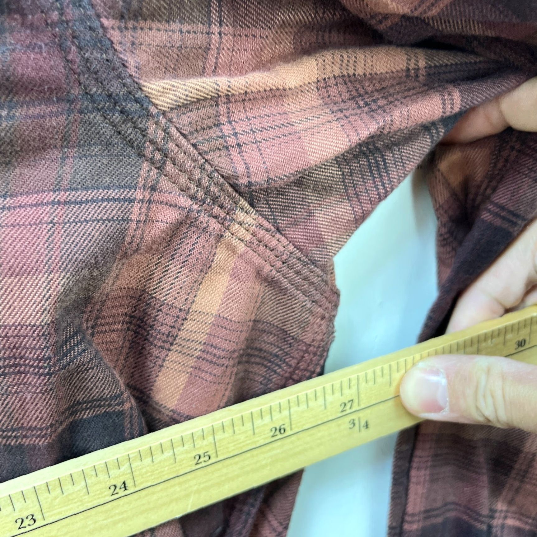 Carhartt VINTAGE Carhartt Plaid Button-Up Long Sleeve Shirt XL Red Men Size US XL / EU 56 / 4 - 5 Thumbnail