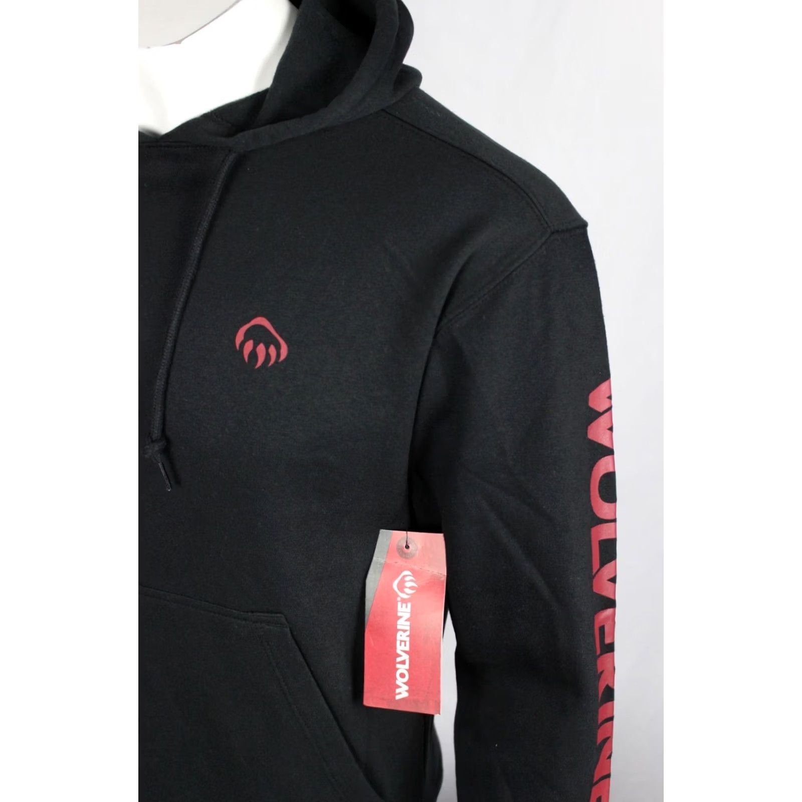 Vintage Wolverine Men's Graphic Hoodie S Small Black Hoodie Size US S / EU 44-46 / 1 - 4 Thumbnail