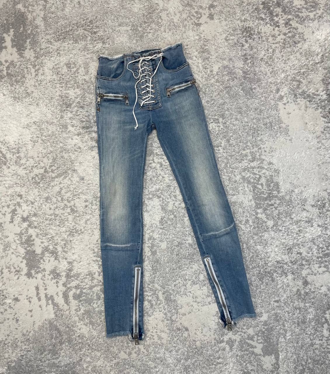 Ben Taverniti Unravel Project Ben Taverniti Unravel Project Jeans Distressed Designer Size 25" / US 0 / IT 36 - 2 Thumbnail