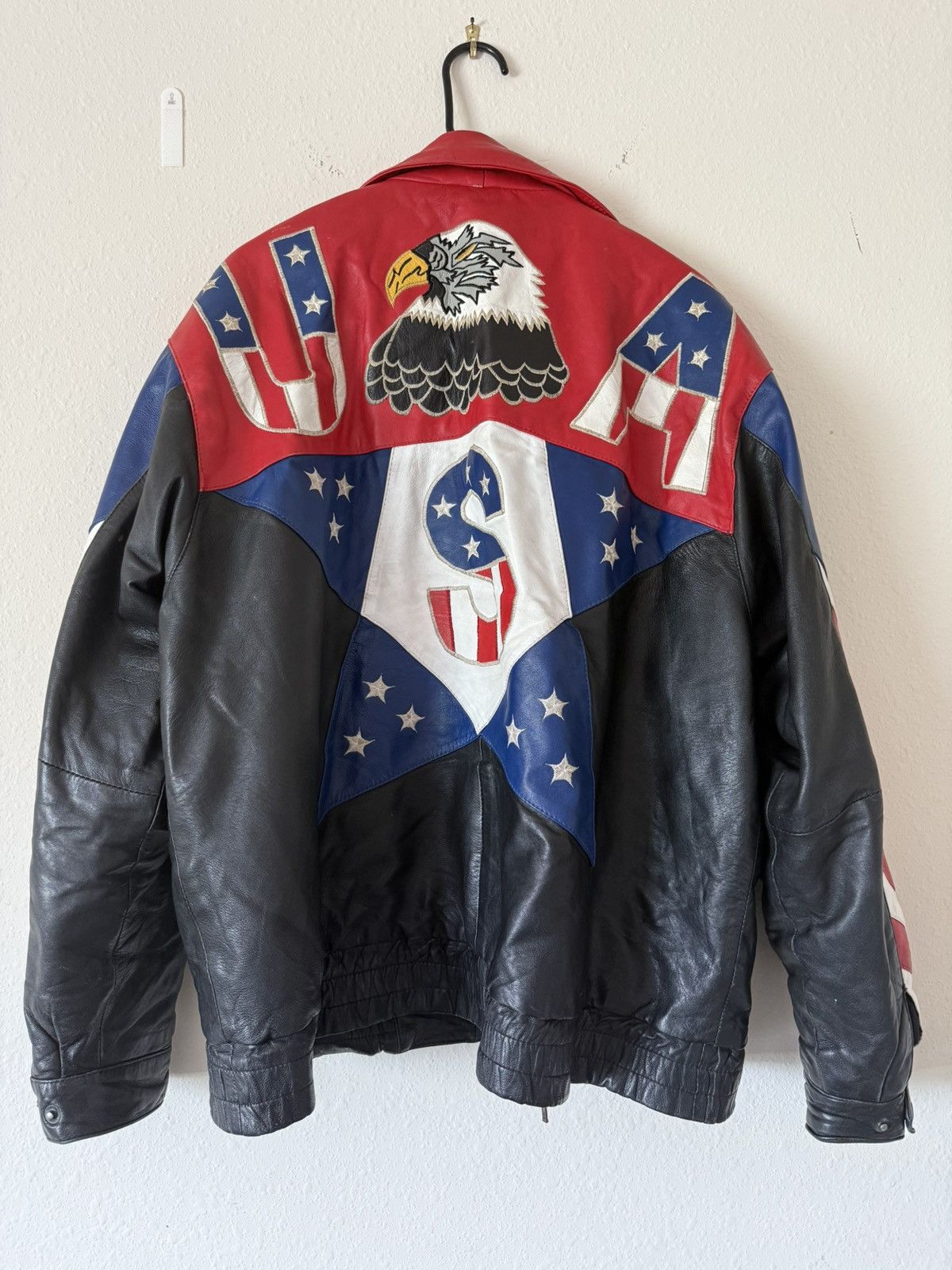 Vintage Vintage USA leather jacket Size US M / EU 48-50 / 2 - 1 Thumbnail