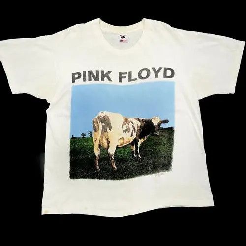 Japanese Brand White street fashion retro cow pattern cotton t-shirt Size US L / EU 52-54 / 3 - 4 Thumbnail
