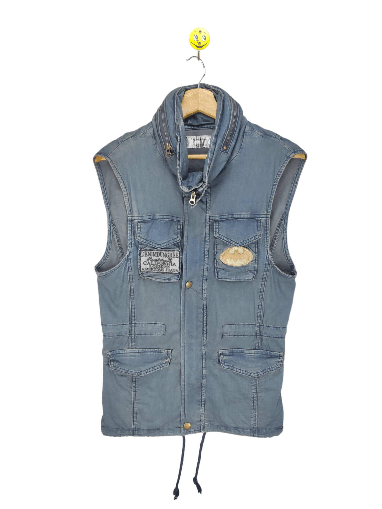 DC Comics Steals🔥Vest Zip Up Gotham City Patched Size US S / EU 44-46 / 1 - 1 Thumbnail