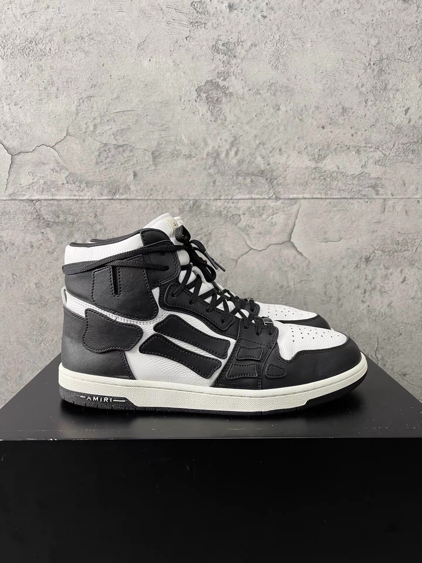 Amiri Amiri High-top Skeleton Shoes K34 Size US 13 / EU 46 - 3 Thumbnail