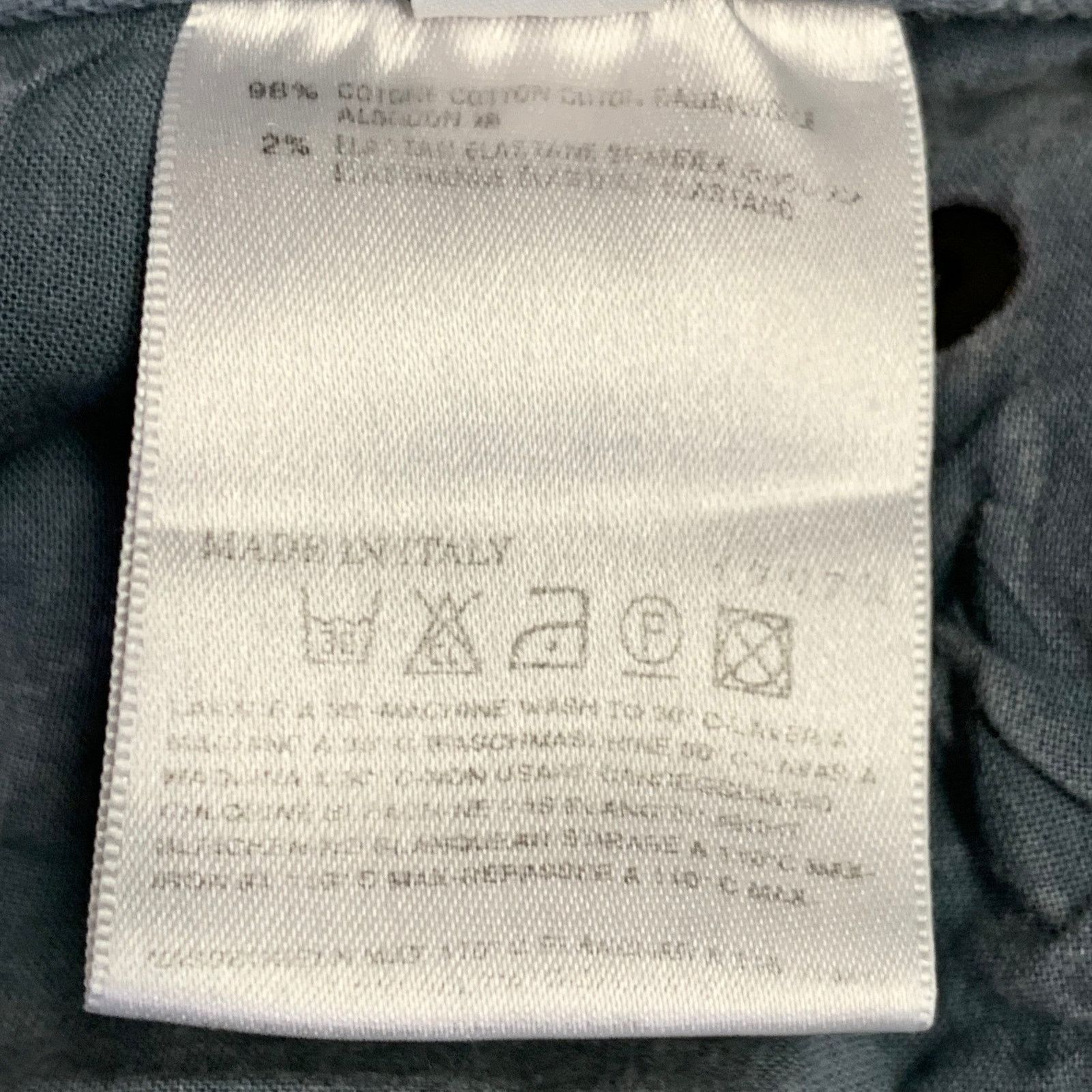 Maison Margiela MAISON MARTIN MARGIELA Size M Grey Cotton Blend Skinny Jeans Size 30" / US 8 / IT 44 - 5 Thumbnail