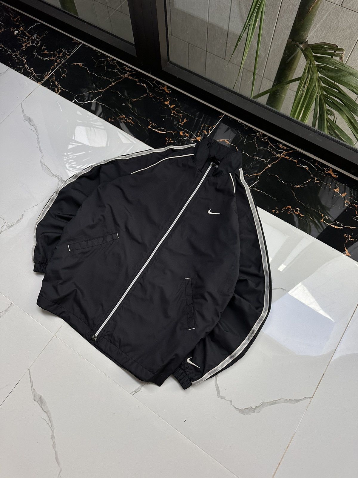 Nike × Vintage NIKE VINTAGE DOUBLE LOGO STREETWEAR LIGHT JACKET Size US S / EU 44-46 / 1 - 4 Thumbnail