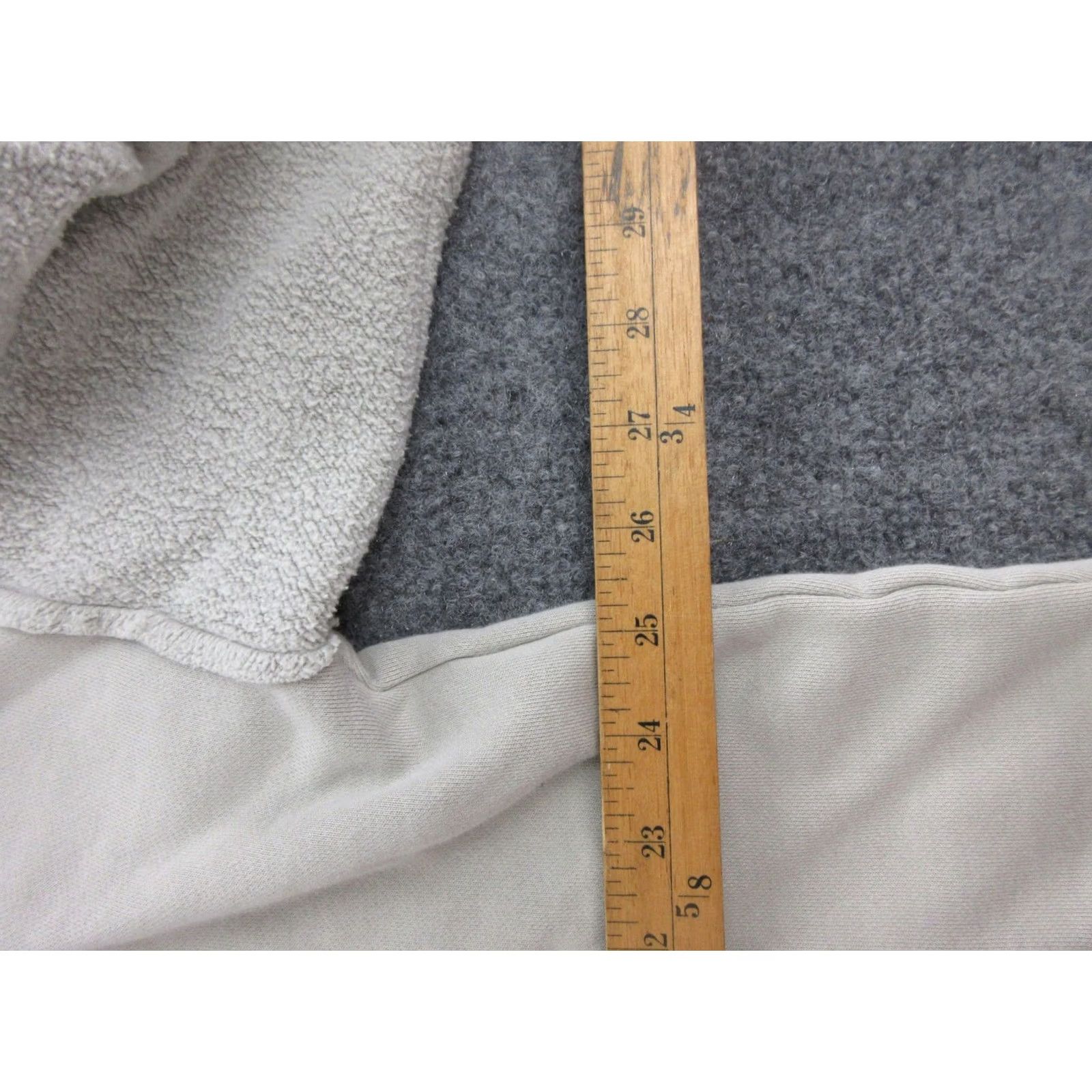 Vintage We The Free Hoodie Womens Large Gray Full Zip Pockets Fleece Sherpa Jacket Size L / US 10 / IT 46 - 7 Thumbnail