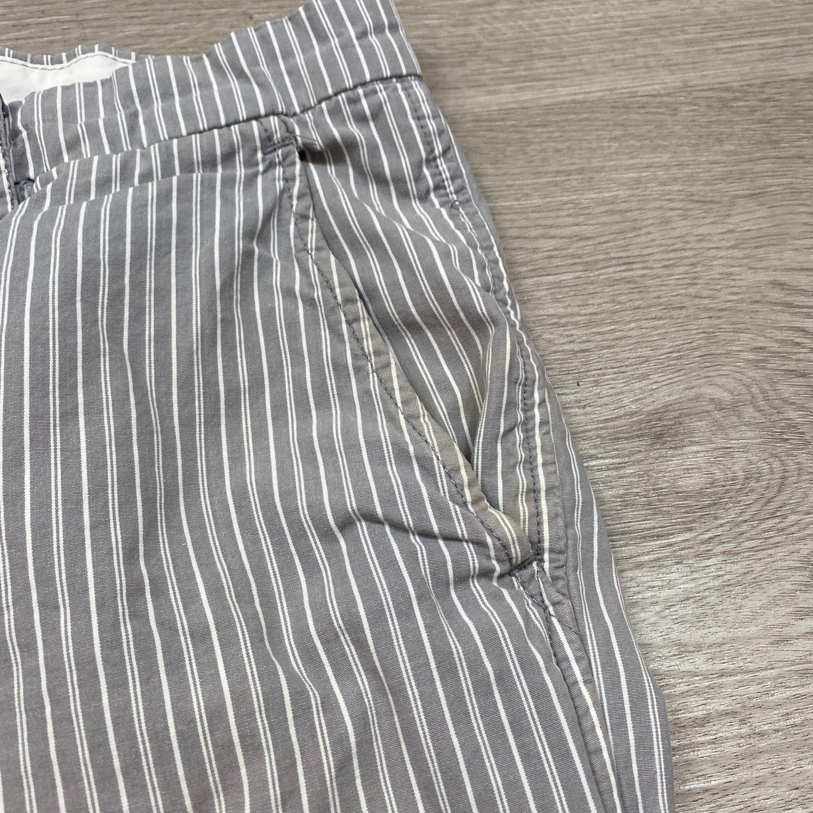 Stussy × Vintage VTG Stussy Pinstripe Chino 11" Shorts Men's 31 Y2K Skater Size US 31 - 10 Thumbnail