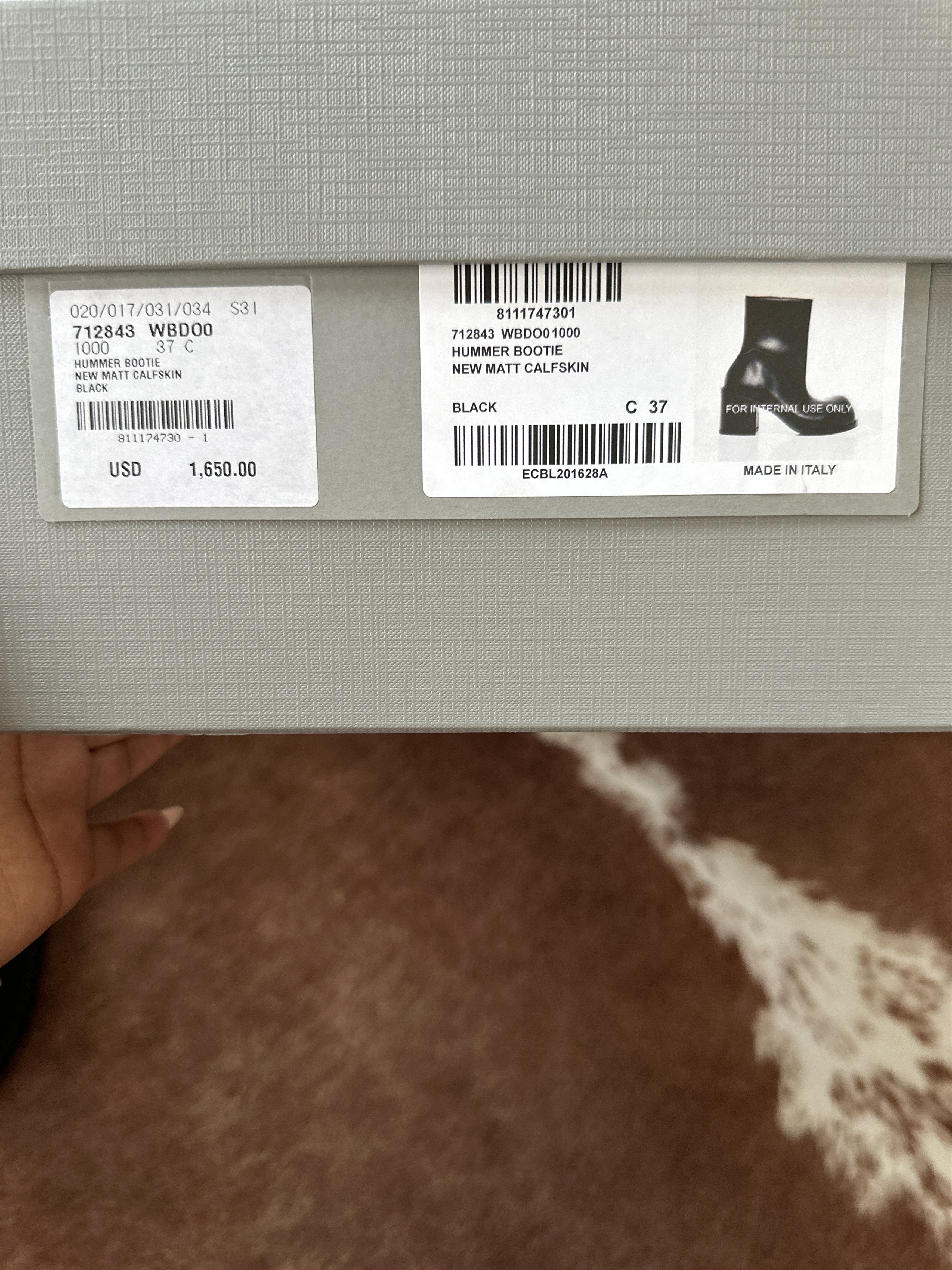 Balenciaga Hummer Bootie Size US 7 / IT 37 - 3 Thumbnail