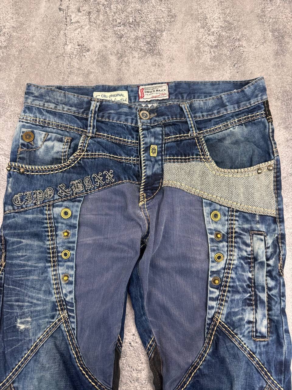 Other Cipo & Baxx Men Y2K Vintage Jeans Denim Pants Blue Size 32 Size US 32 / EU 48 - 2 Thumbnail