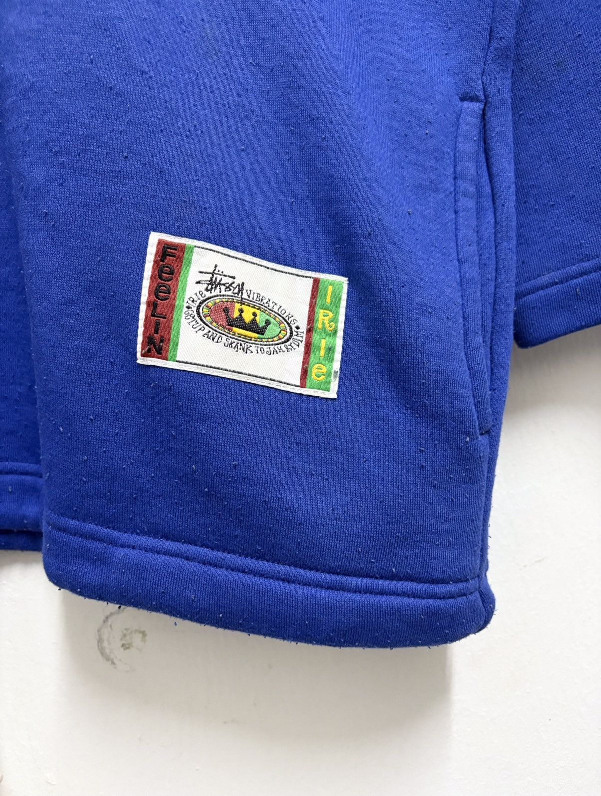 Stussy Vintage 90's Bootleg Stussy Crown Rasta Tribe Hoodie Size US XL / EU 56 / 4 - 5 Thumbnail