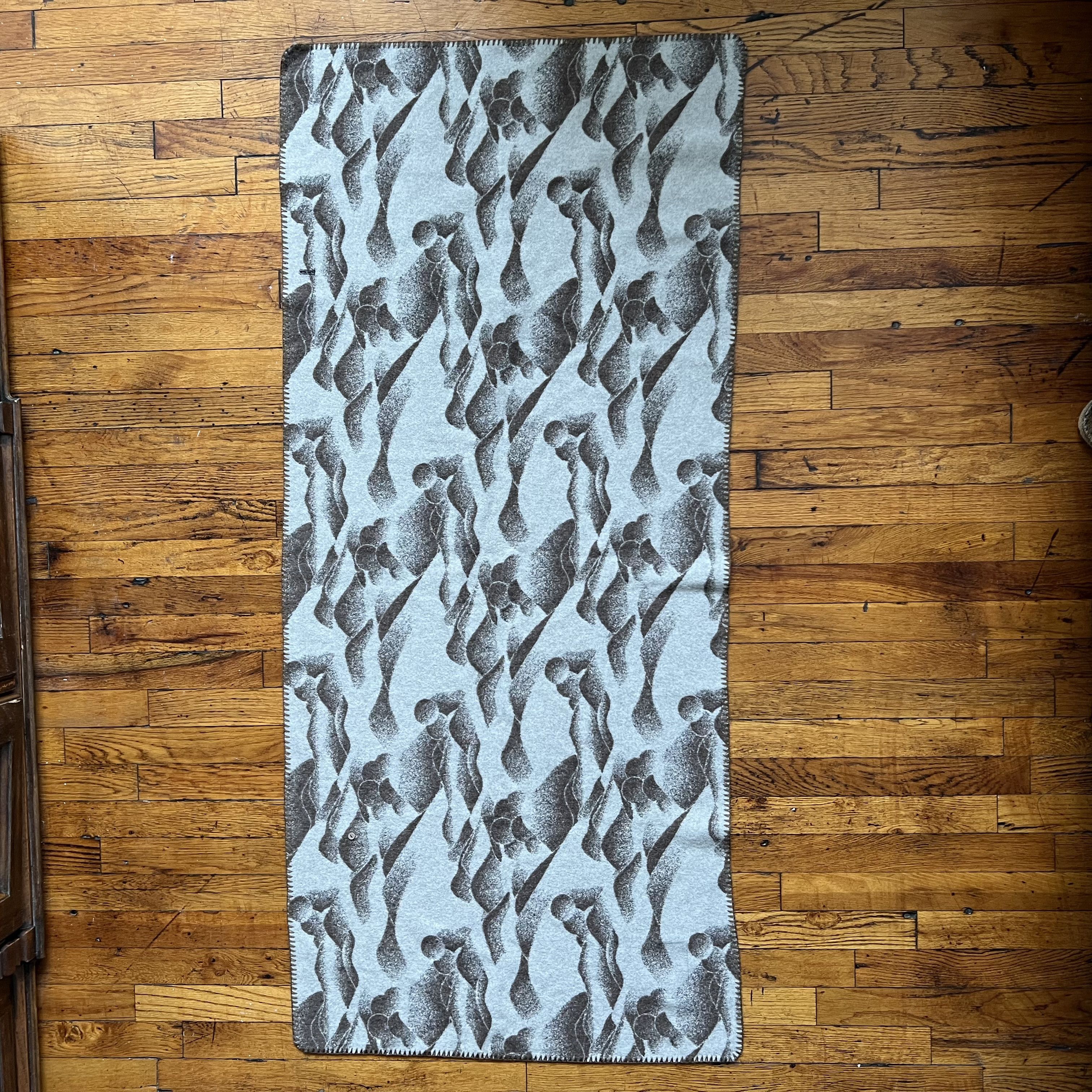 And Wander Mountain Camo Wool Blanket - Brown Size ONE SIZE - 2 Thumbnail
