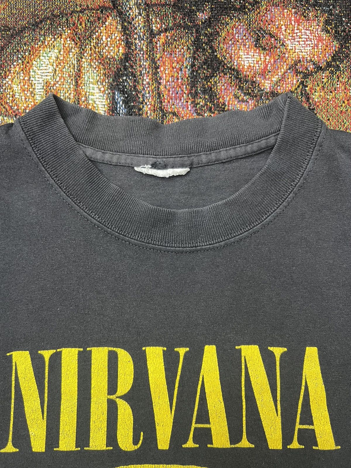Band Tees Vintage '92 Nirvana Smiley Tee Size US L / EU 52-54 / 3 - 5 Thumbnail