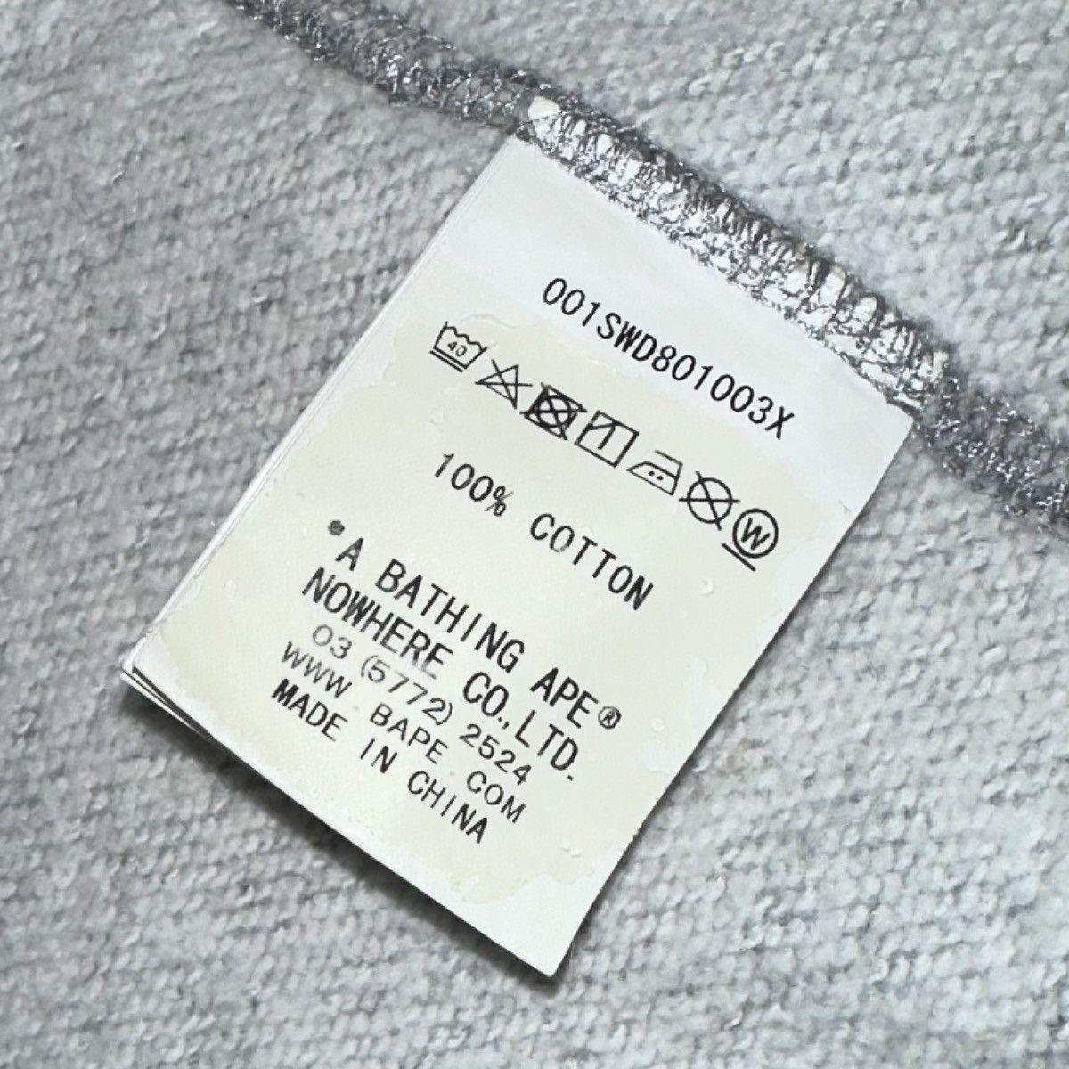 Bape BAPE Shark WGM Metal Zip Crewneck Grey Size Large Size US L / EU 52-54 / 3 - 10 Thumbnail