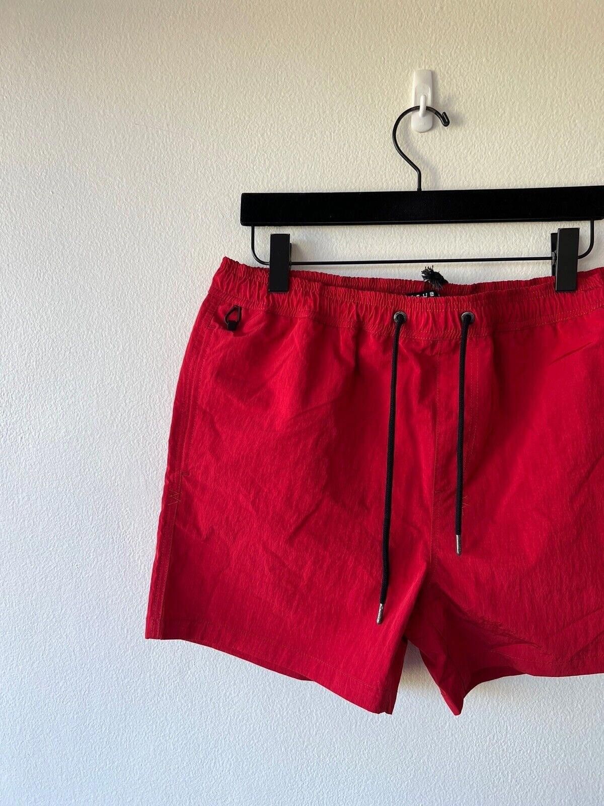 Ksubi new Ksubi mens large l 34 36 38 boardshort shorts red swim Size US 34 / EU 50 - 2 Thumbnail