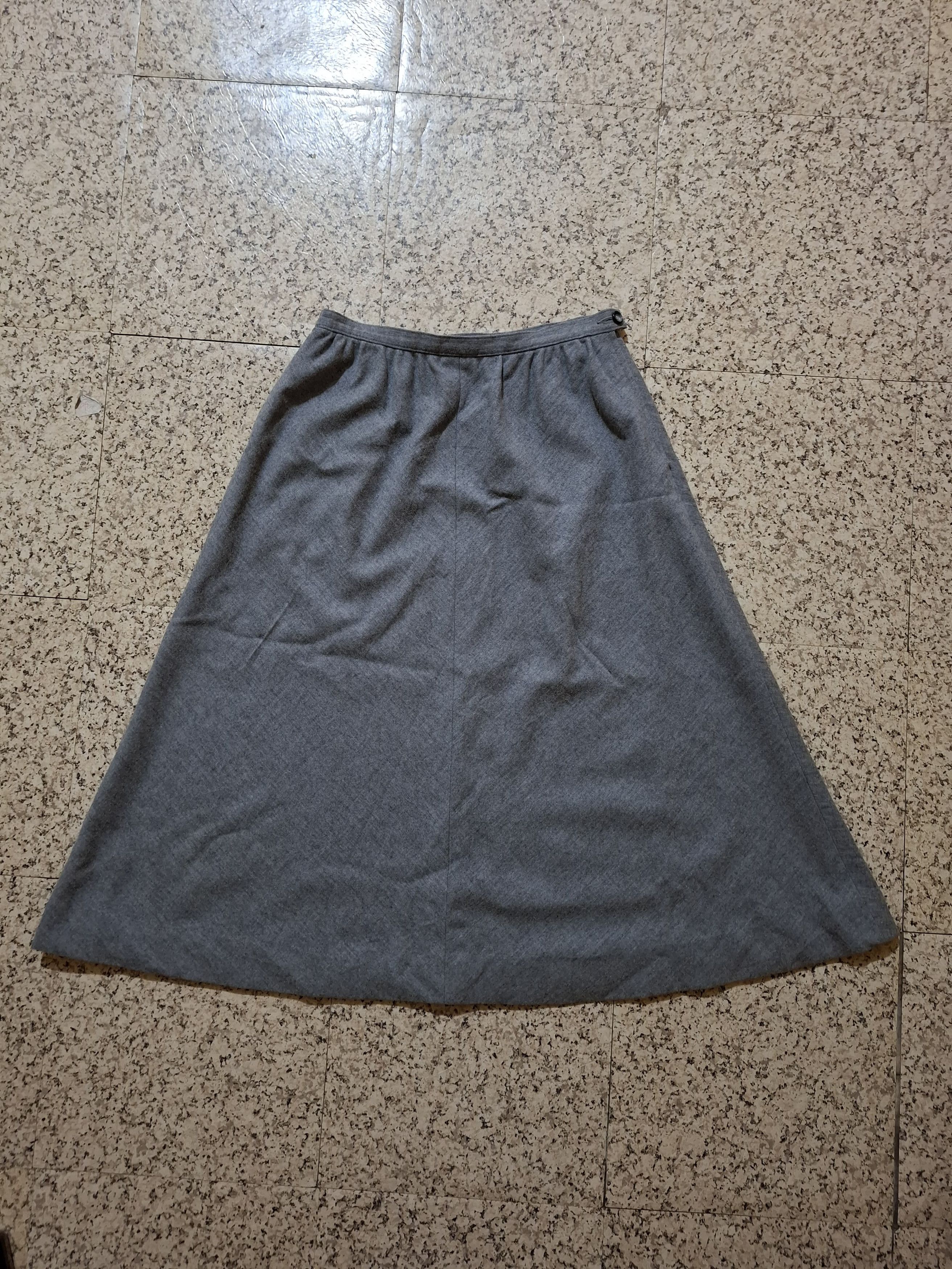 Pendleton Vintage Pendleton USA 100% Virgin Wool A-Line Midi Skirt Size 26" / US 2 / IT 38 - 1 Thumbnail