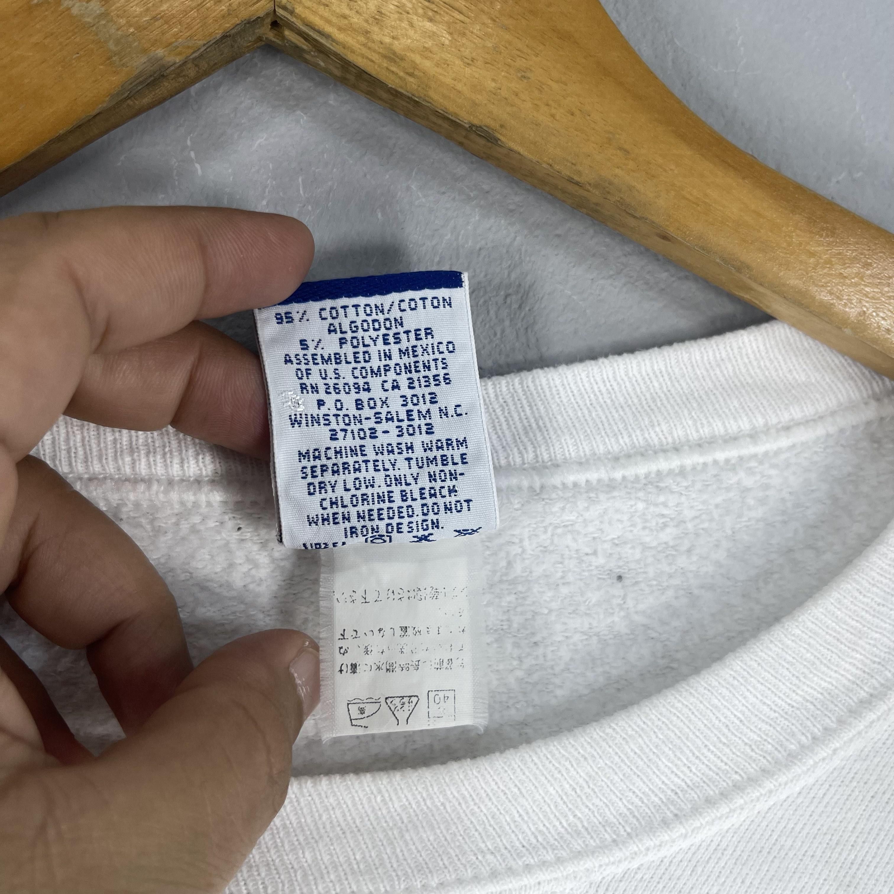 Champion Vintage 90's CHAMPION Script Logo Sweatshirt Size US XL / EU 56 / 4 - 6 Thumbnail