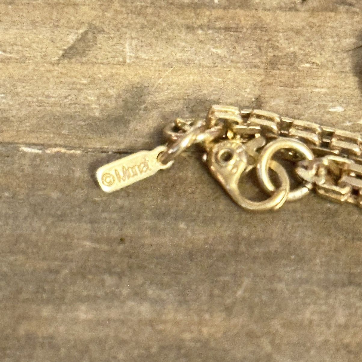 Vintage Vintage Monet box chain necklace Size ONE SIZE - 4 Thumbnail