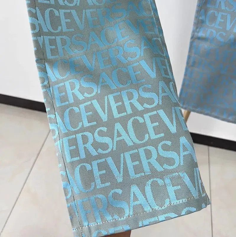 Versace Versace Light Blue Casual Pants for Men . Size US 32 / EU 48 - 4 Thumbnail