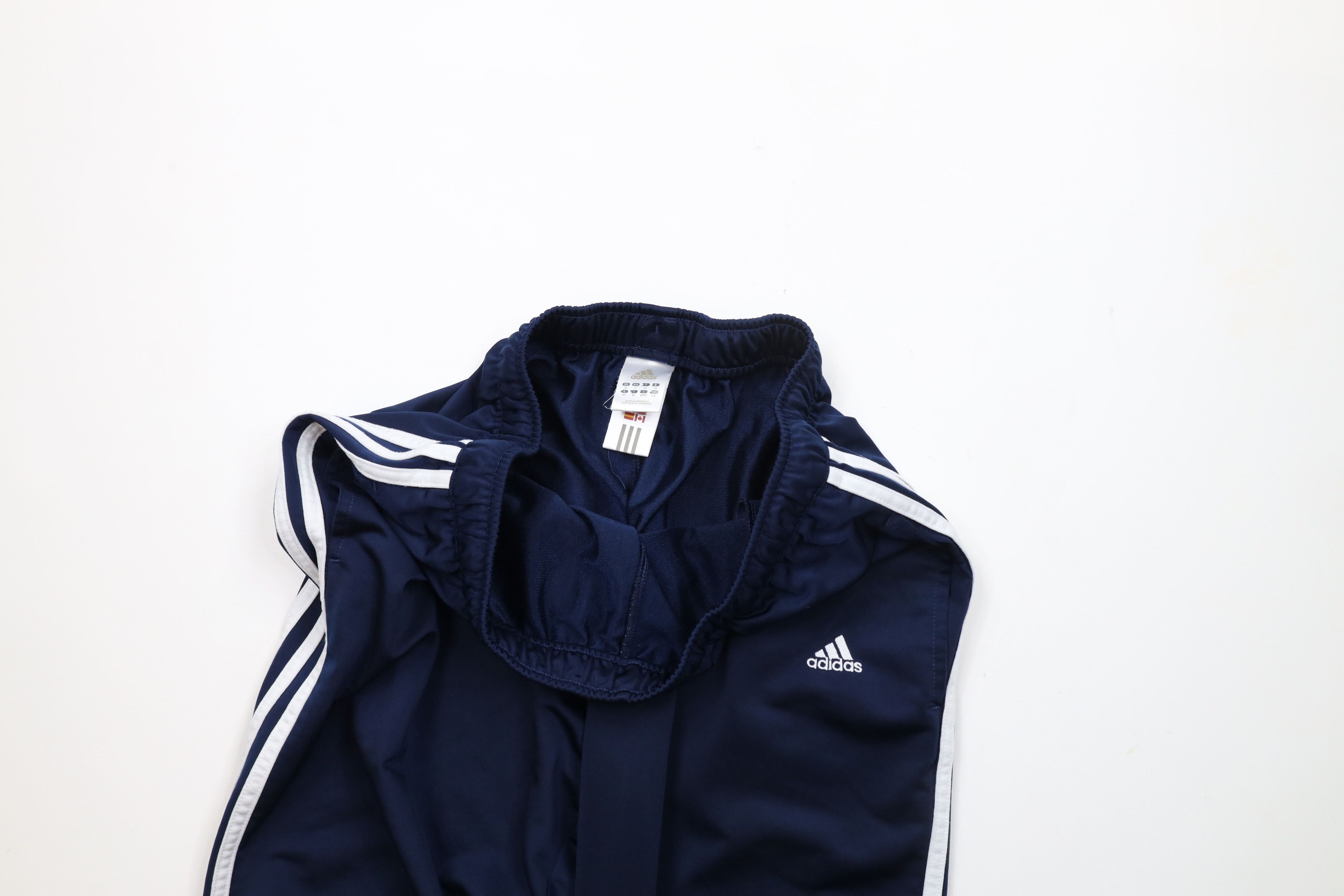 Adidas × Vintage Vintage Y2K Adidas Striped Flared Wide Leg Sweatpants Pants Size 30" / US 8 / IT 44 - 8 Thumbnail