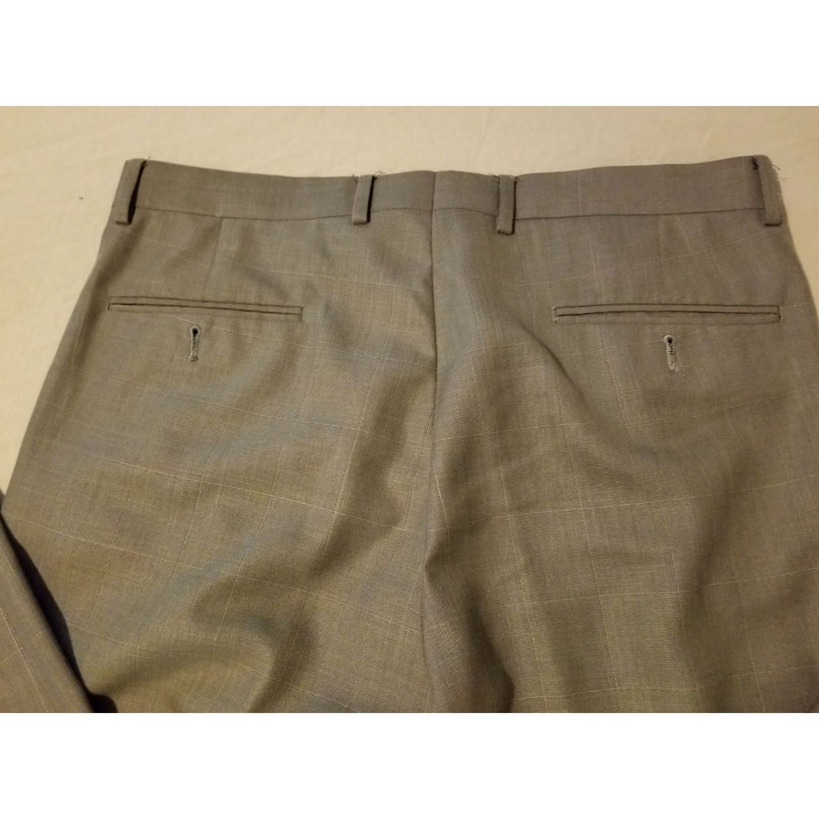 Polo Ralph Lauren Mens Polo Ralph Lauren Dress Pants Gray Khaki Chino Trouser 34x34 34x31 Size US S / EU 44-46 / 1 - 2 Thumbnail