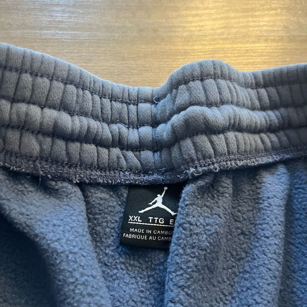 Jordan Brand Air Jordan Nike Blue Athletic Activewear Joggers Men XXL Bin Size US 36 / EU 52 - 4 Thumbnail