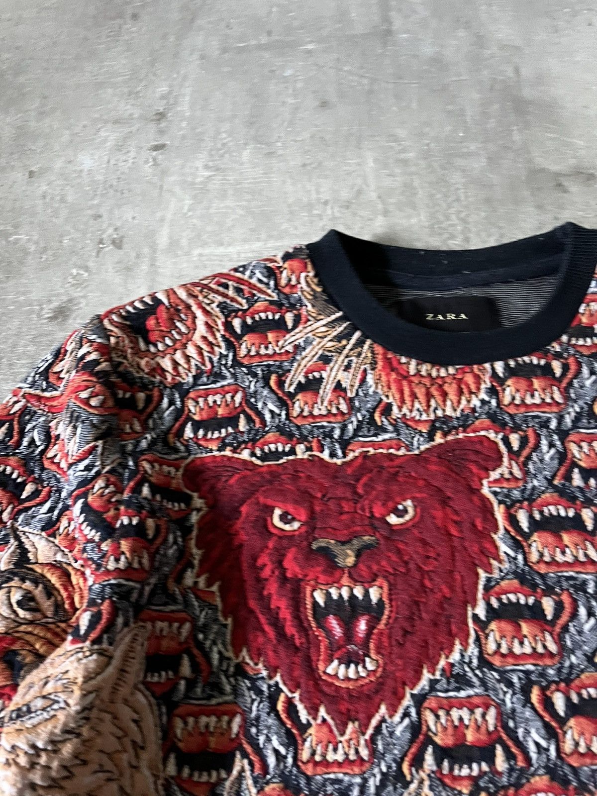 Zara ZARA man multicolor animal print all over sweatshirt Size US S / EU 44-46 / 1 - 6 Thumbnail