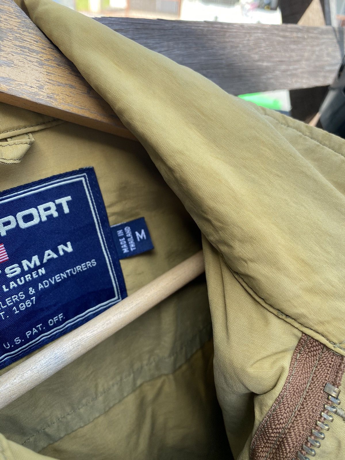 Polo Ralph Lauren 🔥 Sunfaded 🔥 Vintage 90s Polo Sport Safari Jacket Size US M / EU 48-50 / 2 - 14 Thumbnail