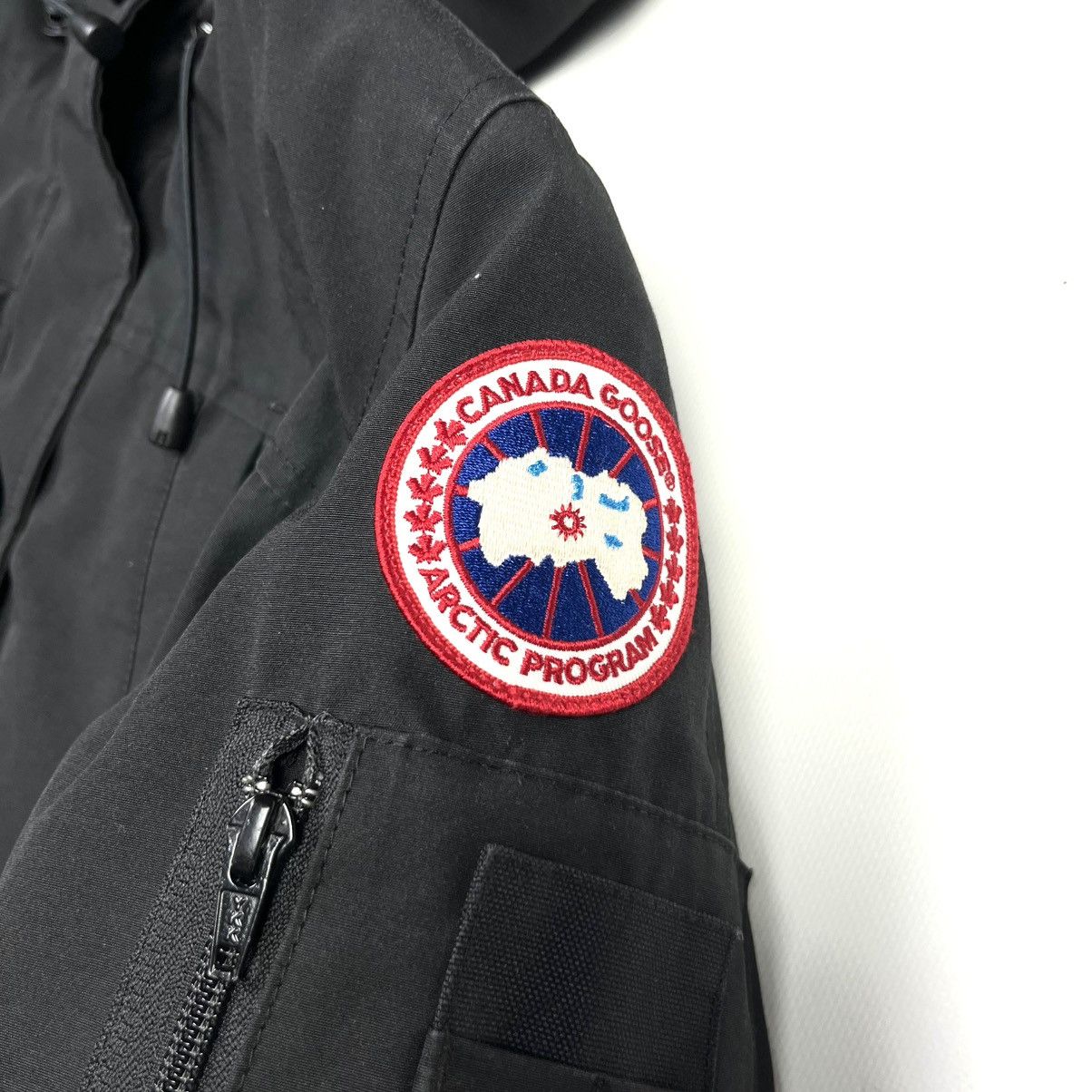 Canada Goose × Vintage Canada Goose Parka Down Jacket Expedition Black Size M / US 6-8 / IT 42-44 - 5 Thumbnail