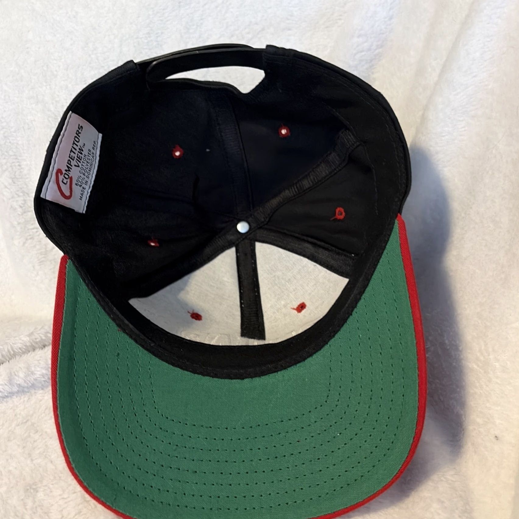 NASCAR VINTAGE Dale Earnhardt #3 NASCAR Racing Competitors View SnapBack Hat Men One Size Black Snapback Hats Boys Girls Mens Womens Size ONE SIZE - 6 Thumbnail