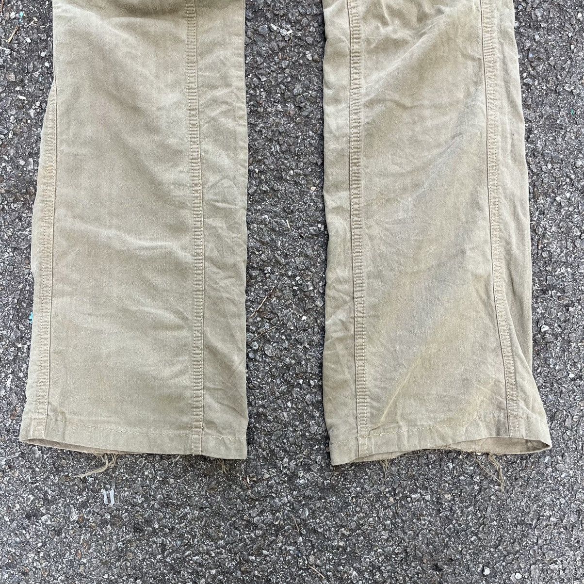 Hysteric Glamour Flare Cargo Pants Surplus Japan Trousers Low Rise Size US 30 / EU 46 - 2 Thumbnail